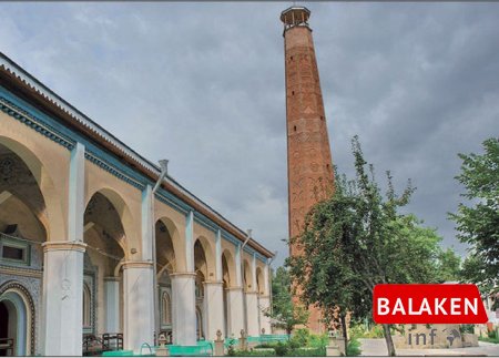 Qafqazın ən hündür minarəli məscidi - VİDEO