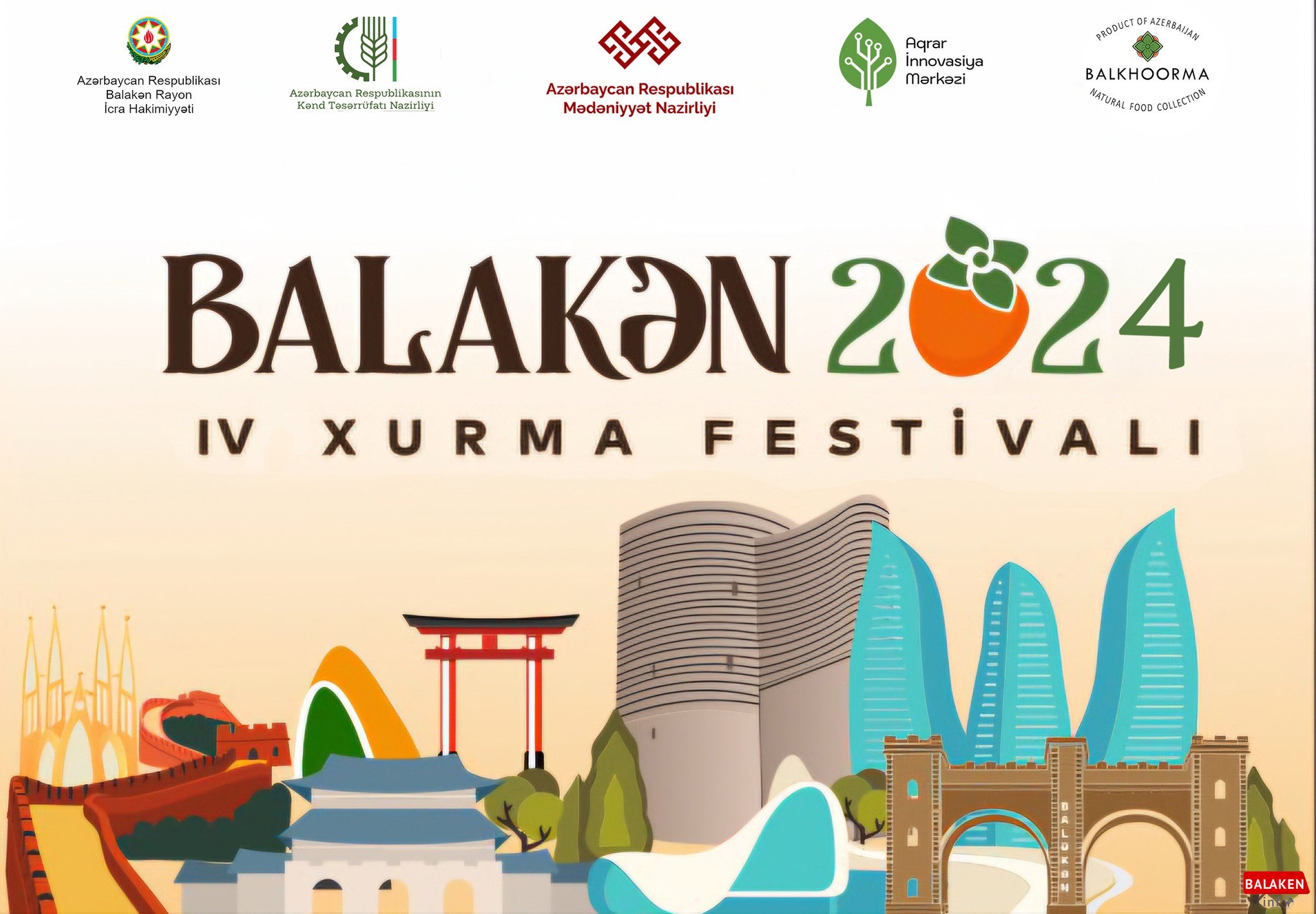 Balakən rayonunda  IV Xurma festivalı keçirilib FOTO