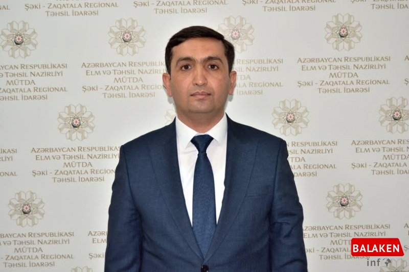 Şəki-Zaqatala Regional Təhsil İdarəsinə müdir müavini təyin olunub