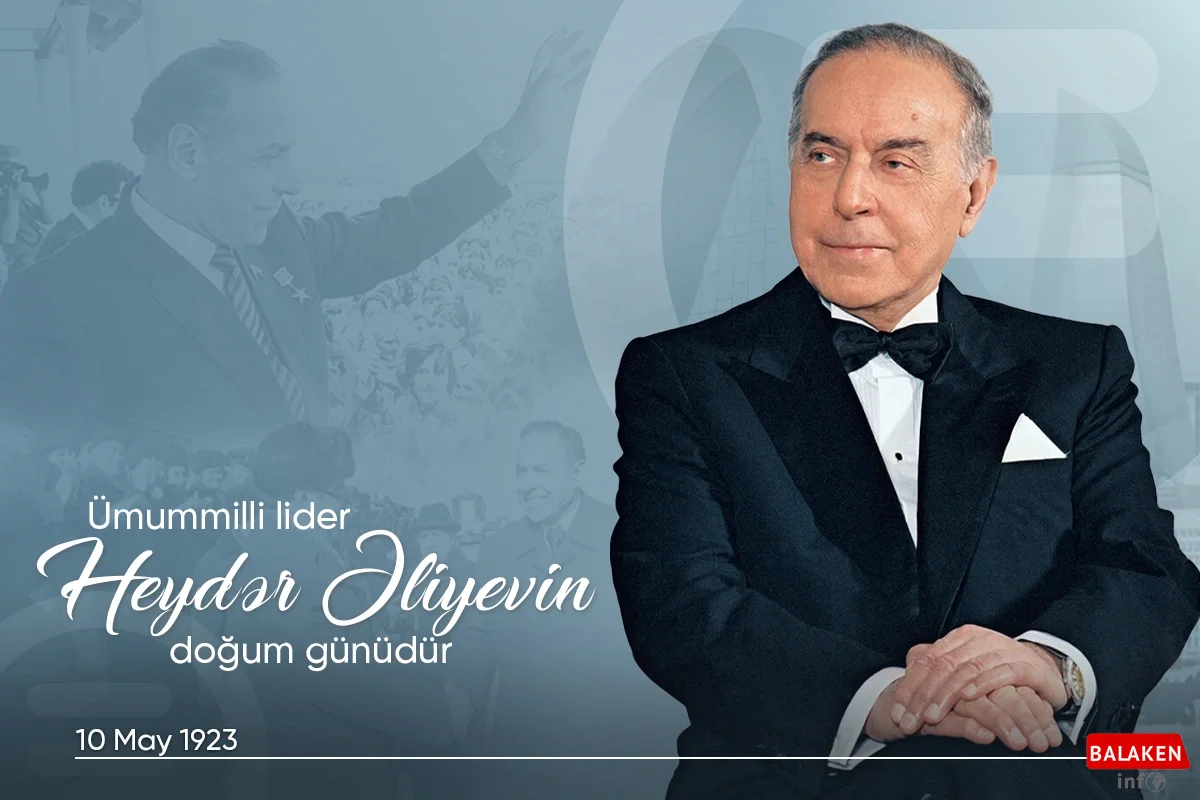 Ulu öndər Heydər Əliyevin anadan olmasının 102-ci ildönümüdür