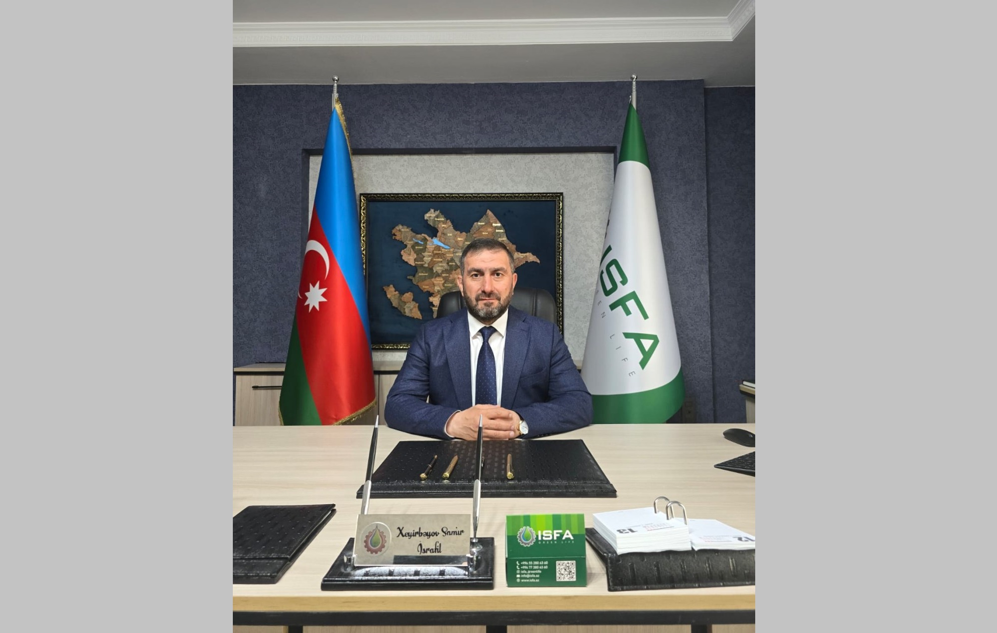 Azərbaycanda həyat olmayan torpaqlarda minlərlə meyvə ağacı çiçəklədi