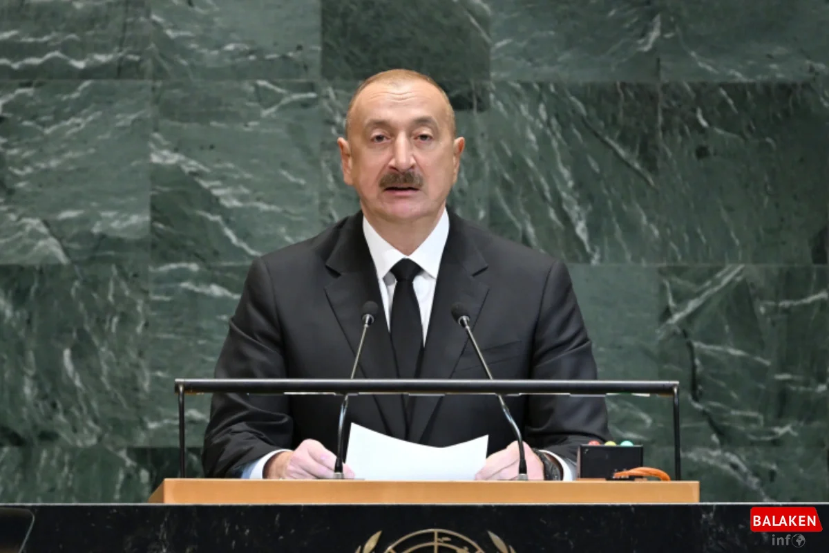 Prezident İlham Əliyevin BMT Baş Assambleyasının 80-ci sessiyasında çıxışı