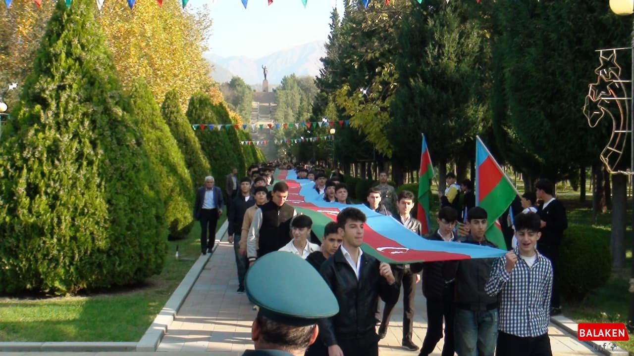 Balakəndə  Zəfər Günü silsilə tədbirlər və böyük coşqu ilə qeyd edilib