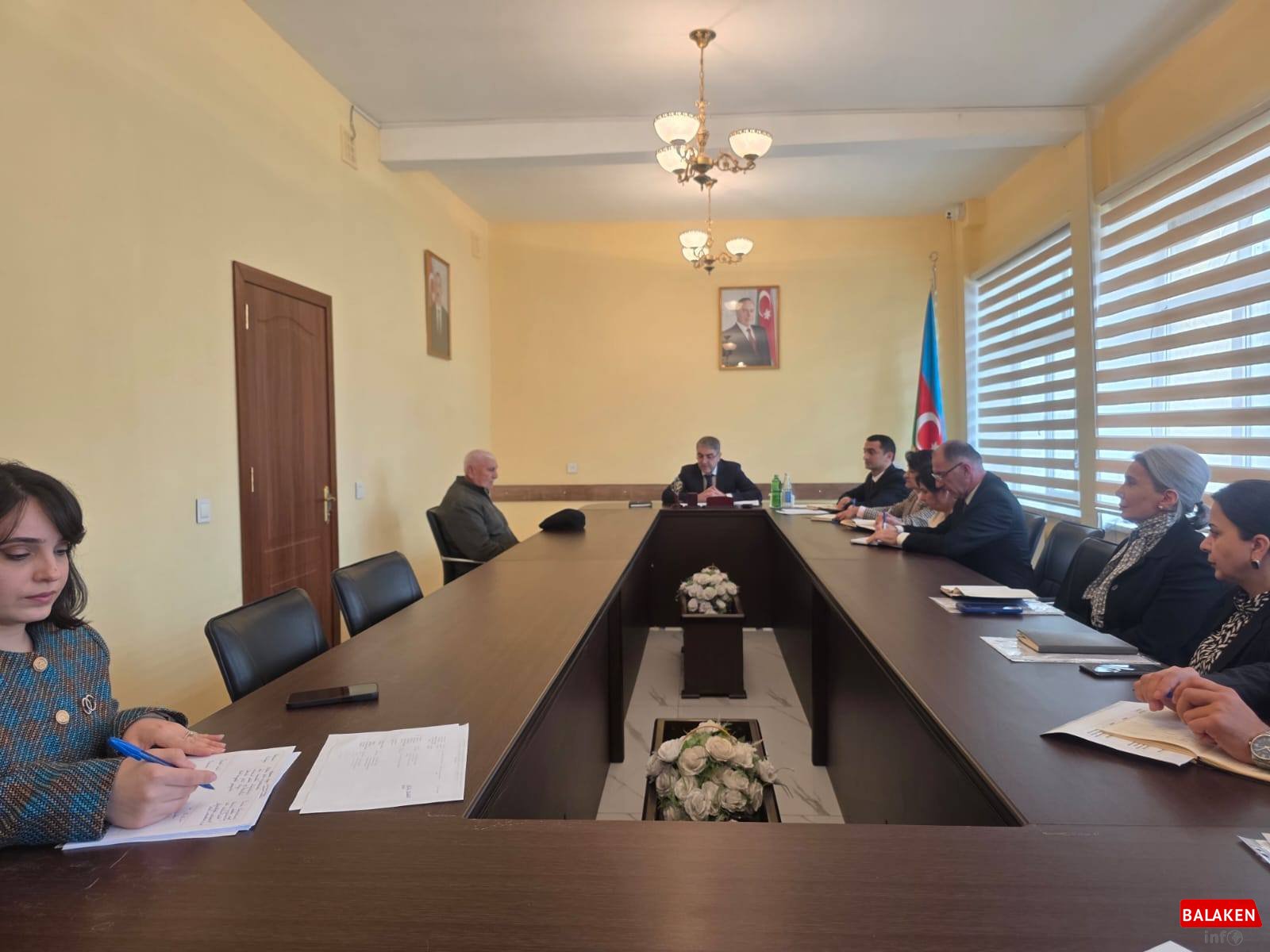 Balakən Rayon İcra Hakimiyyətinin başçısı Natiq Ağayev vətəndaş qəbulu keçirib