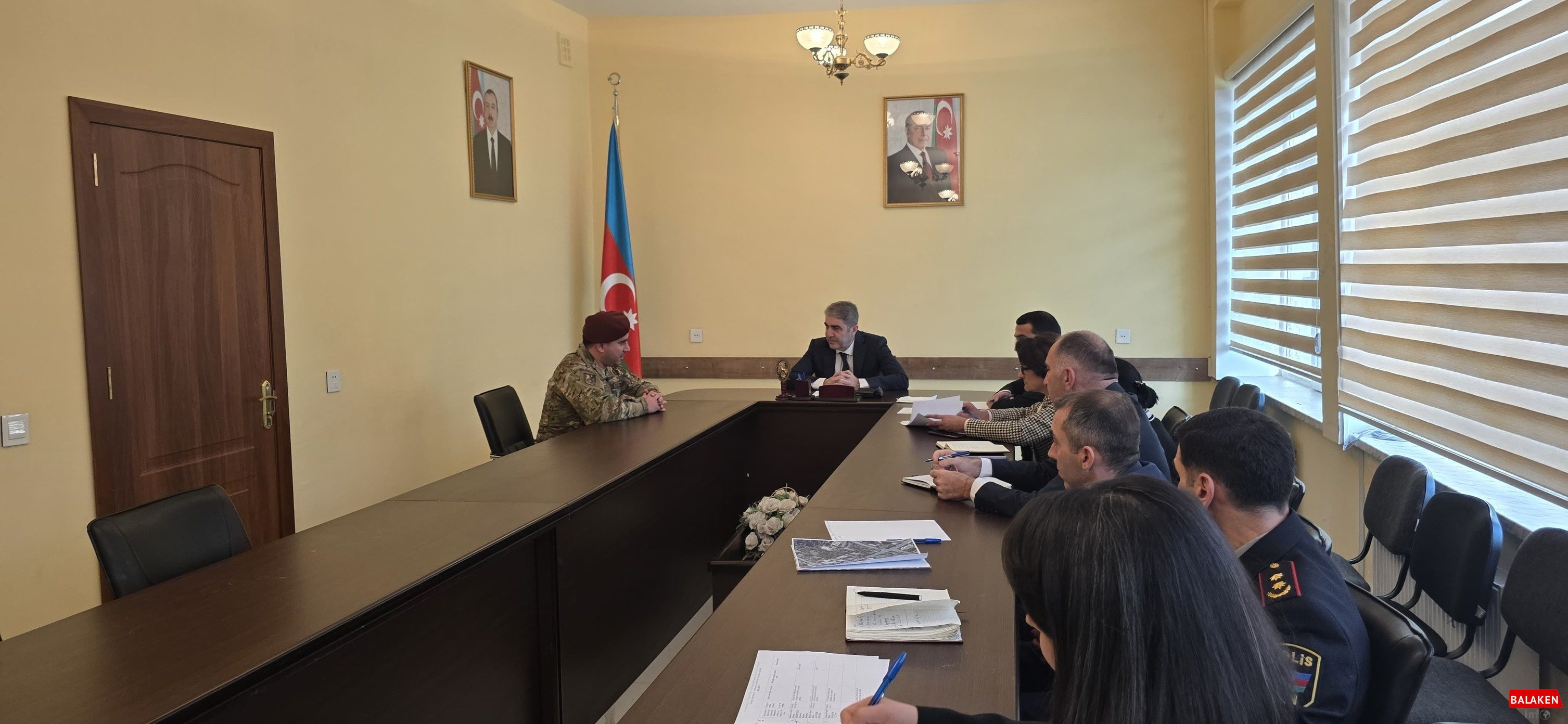 Balakən Rayon İcra Hakimiyyətinin başçısı Natiq Ağayev vətəndaş qəbulu keçirib