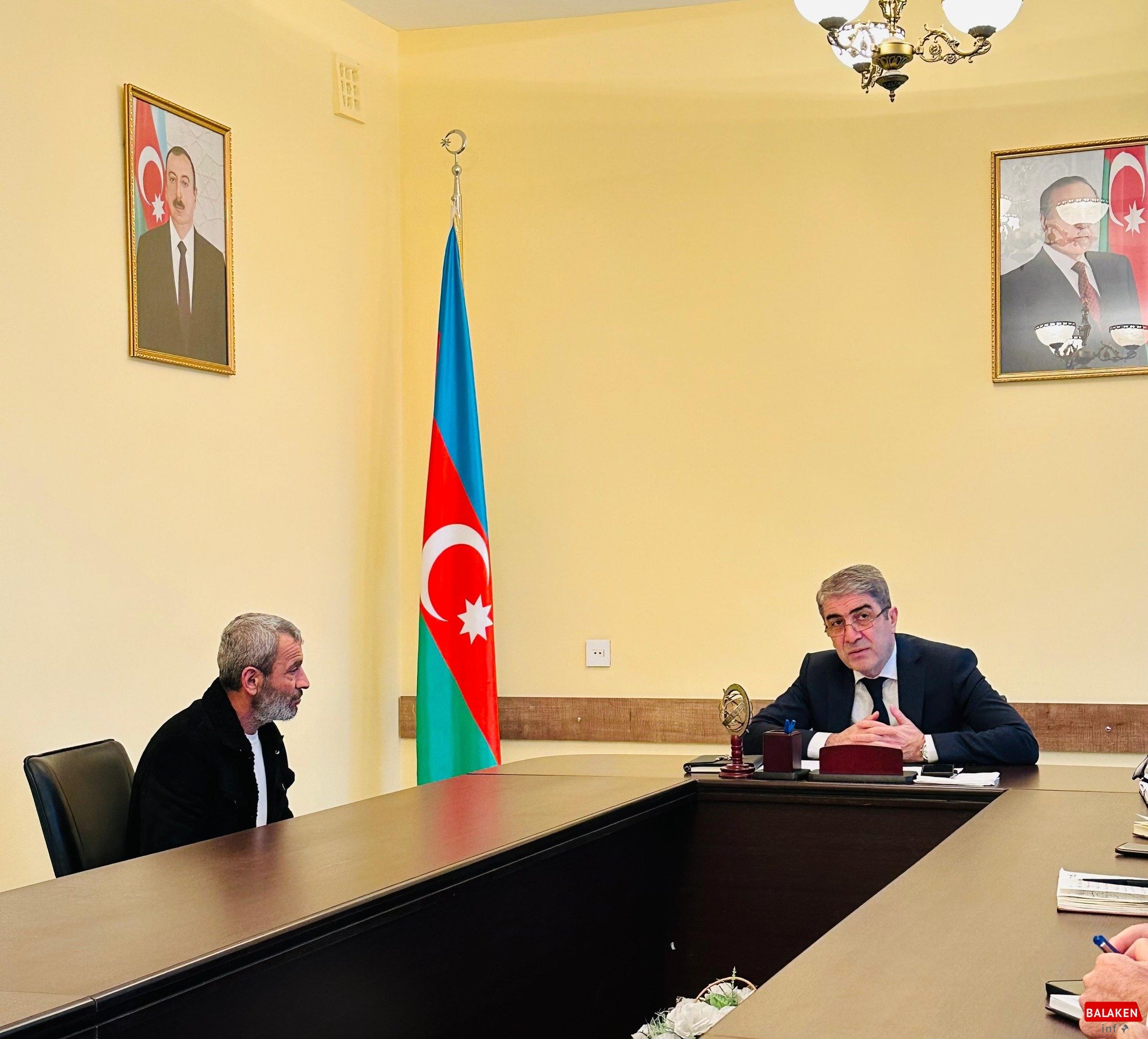 Balakən RİH-də vətəndaşların növbəti qəbulu baş tutdu