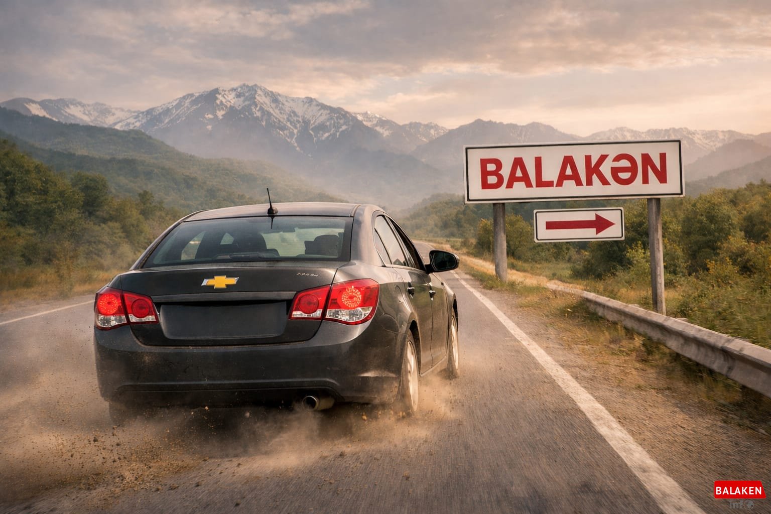 Narkotikin təsiri altında avtomobil qaçıraraq Balakənə getmək istəyən şəxs TUTULDU