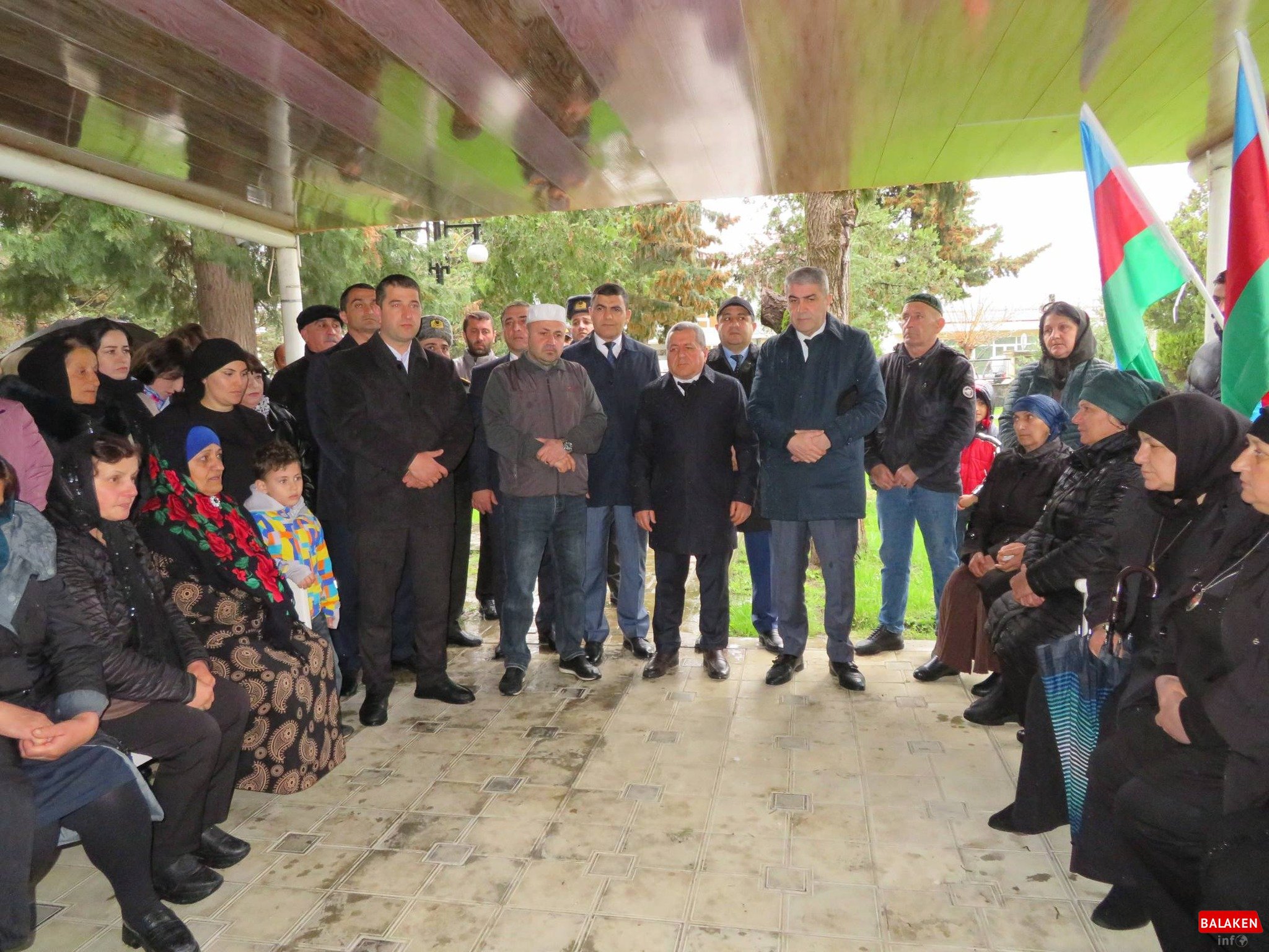 Balakəndə itkin şəhid Cavanşir Həsənovun 40 mərasimi keçirilib