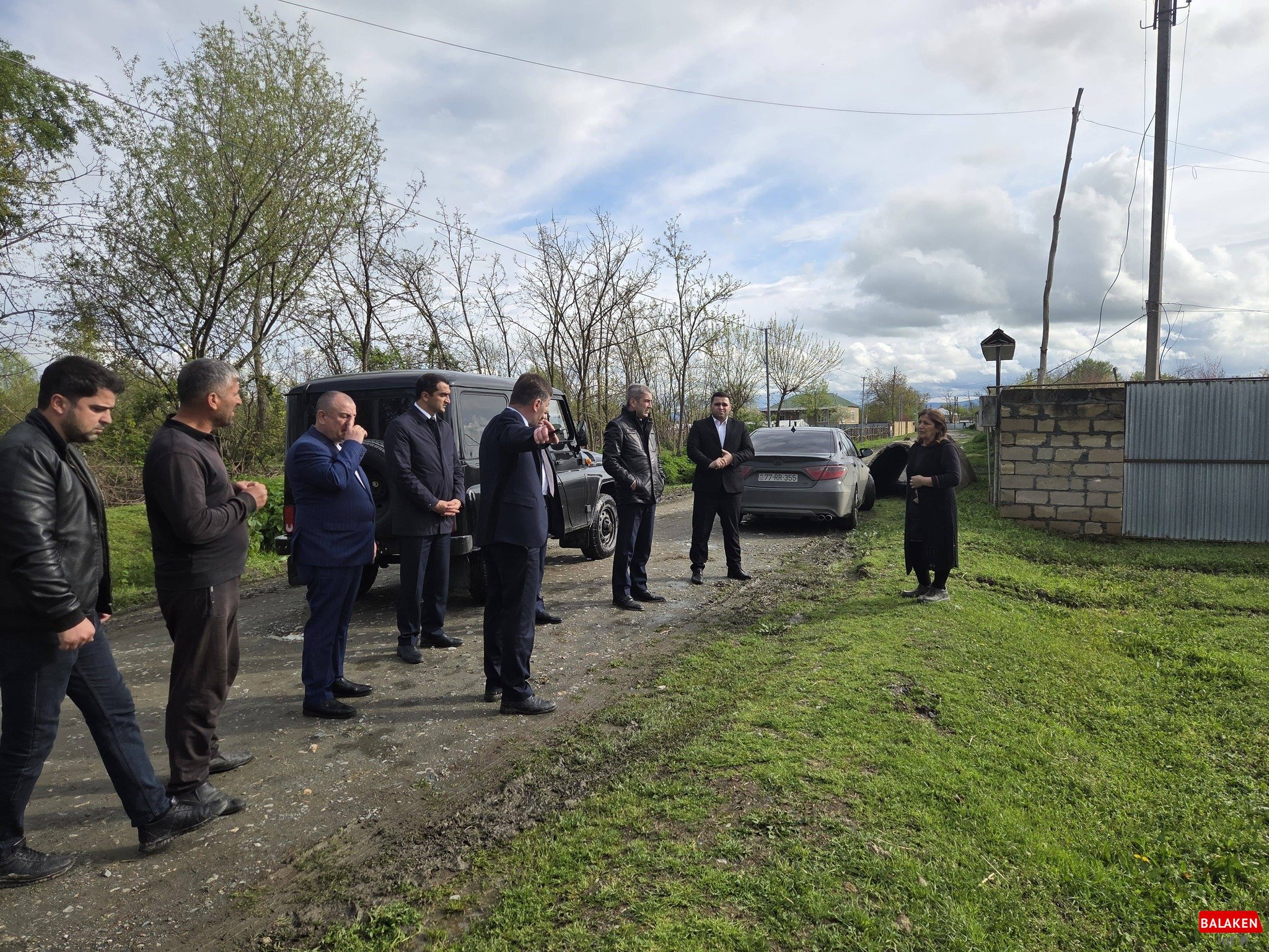 Balakəndə bəzi kəndlərdə sel təhlükəsi yaranıb