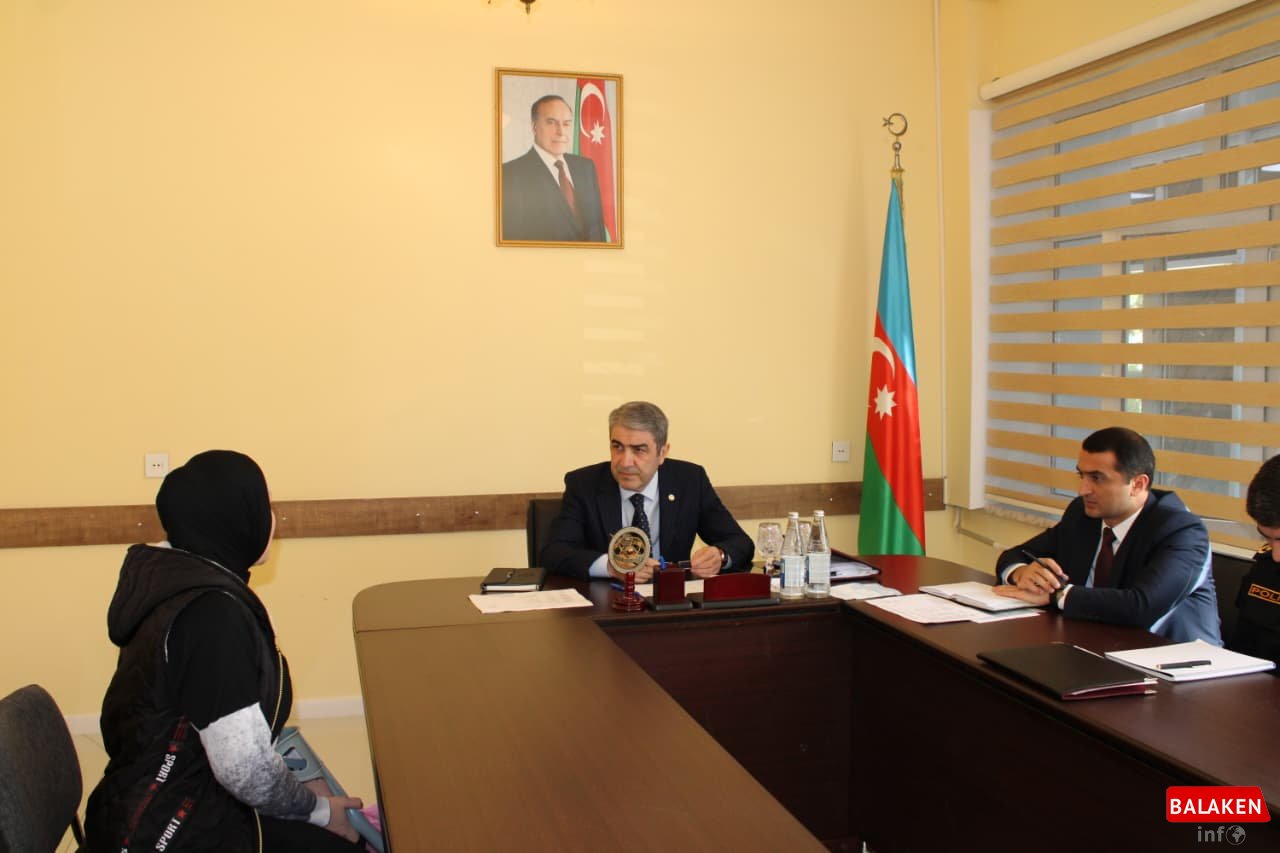 Balakən Rayon İcra Hakimiyyəti vətəndaşların növbəti qəbulunu keçirib