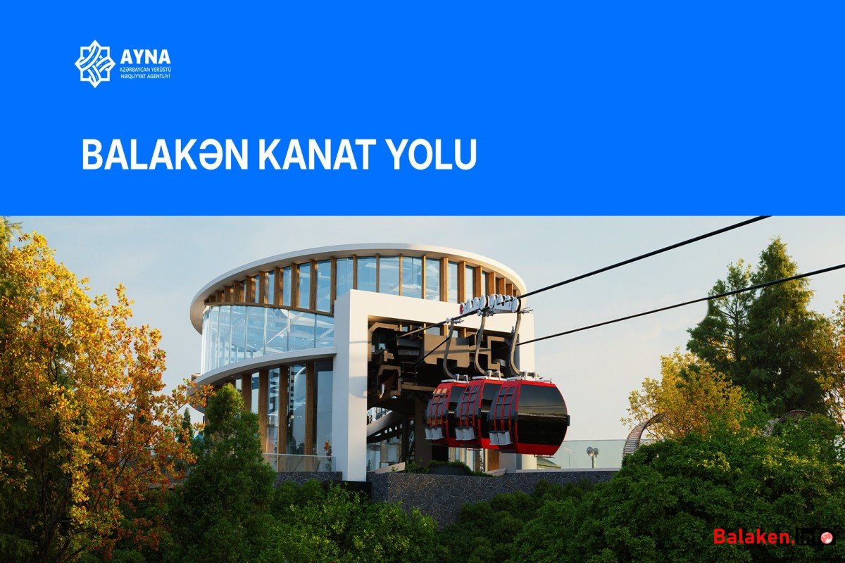 Balakən kanat yolunun inşasına başlanılıb
