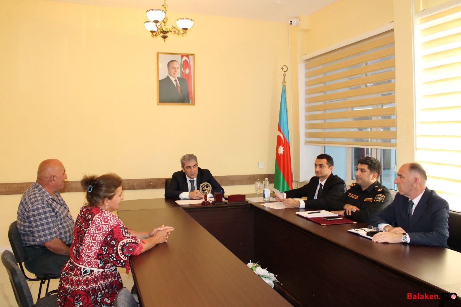 Balakən RİH-in başçısı Natiq Ağayev növbəti vətəndaş qəbulu keçirib