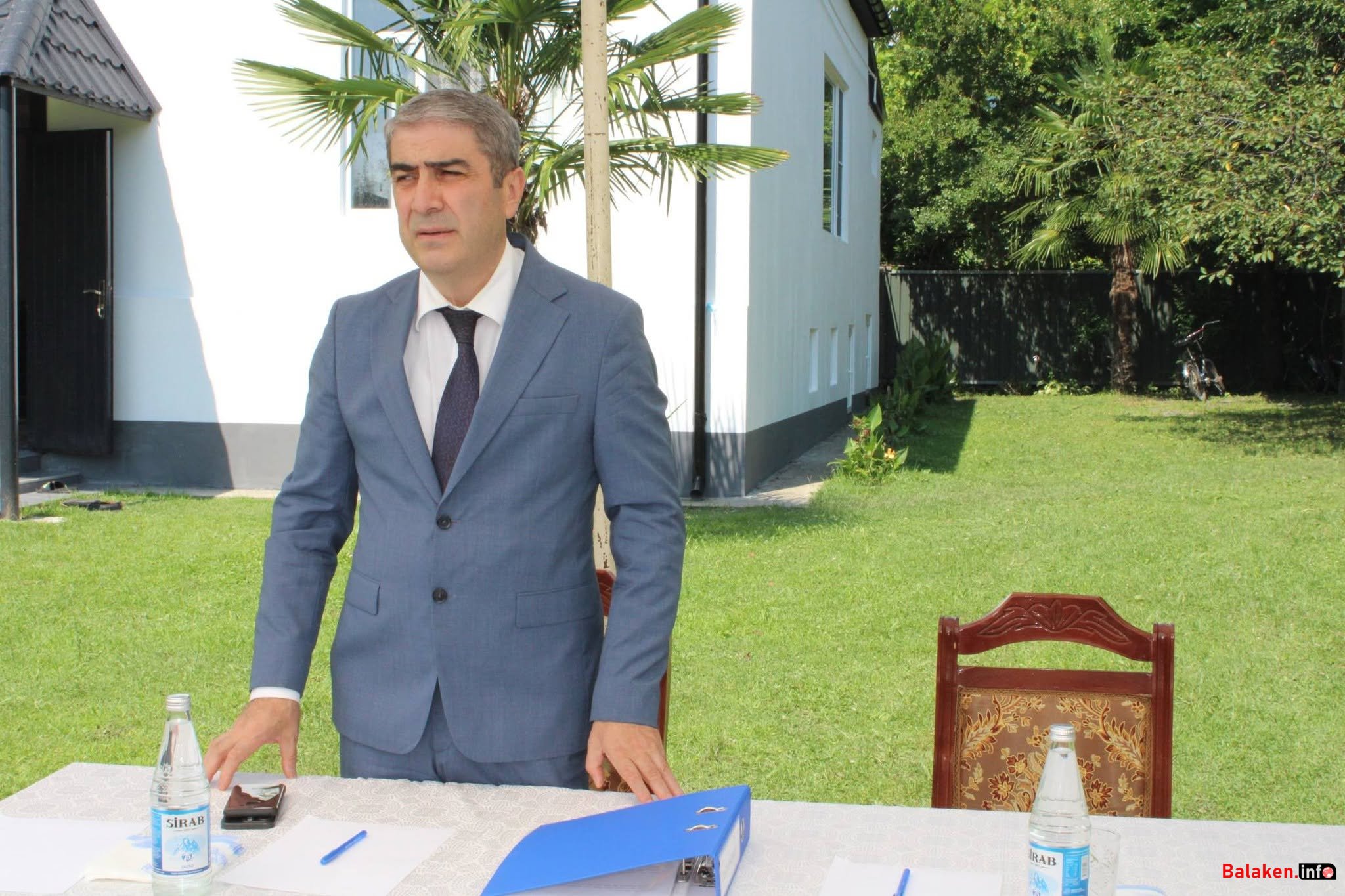 Balakən Rayon İcra Hakimiyyətinin başçısı sakinlərlə görüşüb