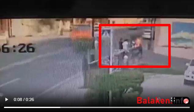 Balakəndə ağacları yandıran yeniyetmələr saxlanıldı - VİDEO