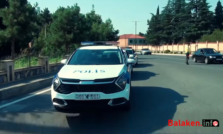 Balakəndə qayda pozan sürücülərə qarşı növbəti profilaktik tədbir keçirilib