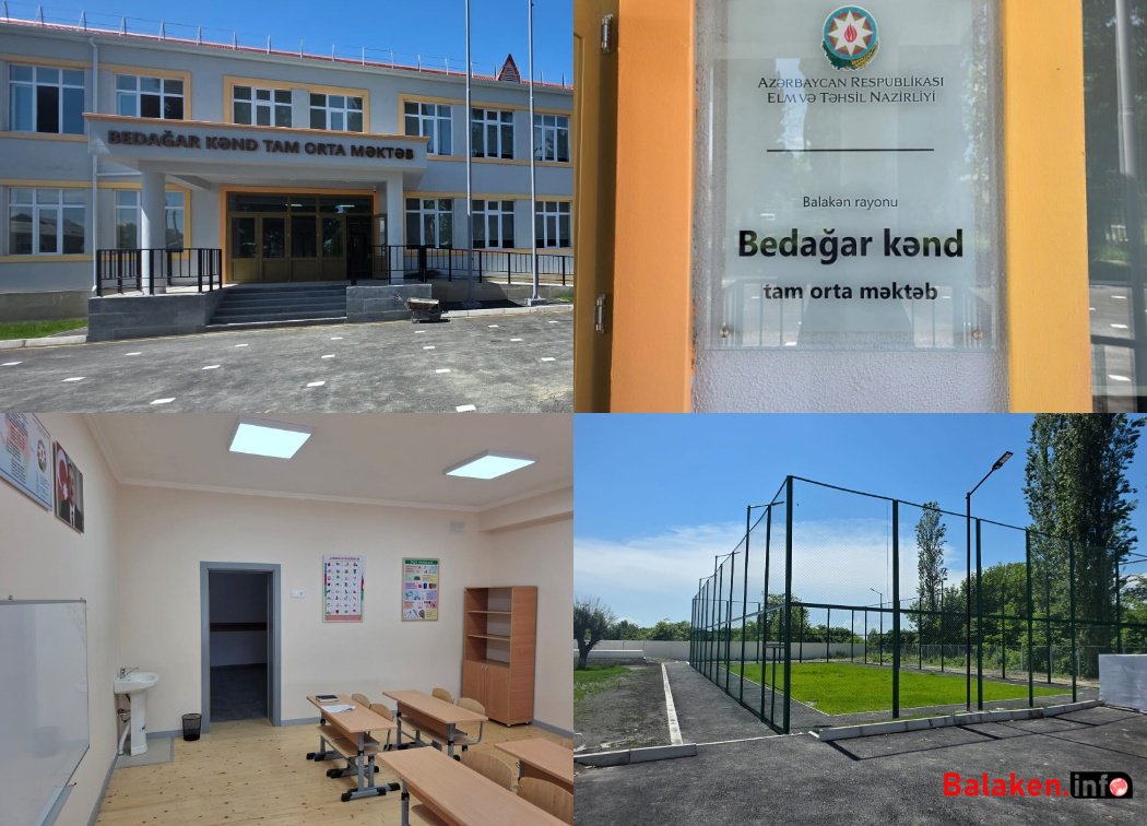 Şəki-Zaqatalada təhsil infrastrukturu yenilənir, Balakəndə yeni məktəb istifadəyə veriləcək