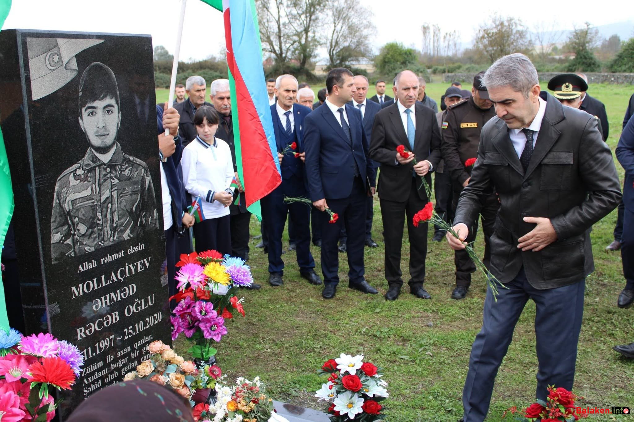 Balakəndə Vətən müharibəsi şəhidləri Fuad Şabanov və Əhməd Mollaçiyevin əziz xatirəsi ehtiramla yad edilib